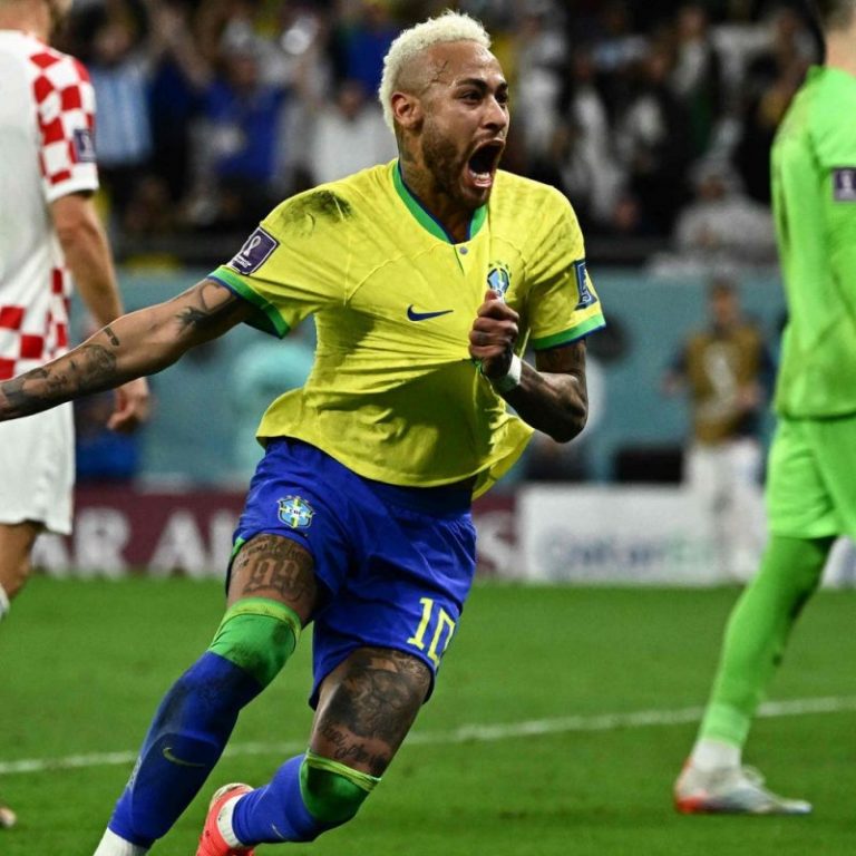 Neymar ties Pele’s record, but it’s not enough for Brazil in World Cup