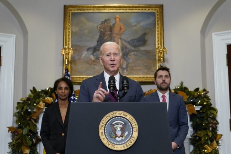 Biden seeks political boost from slowing inflation