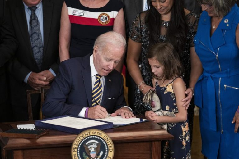 Biden to give remarks on burn pits at center named for his son