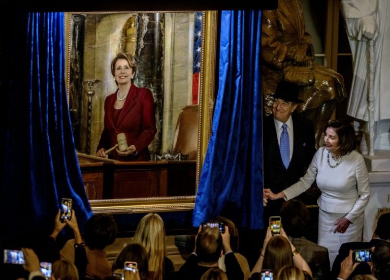 Boehner’s tears, Obama’s tribute highlight Pelosi’s Capitol portrait unveiling
