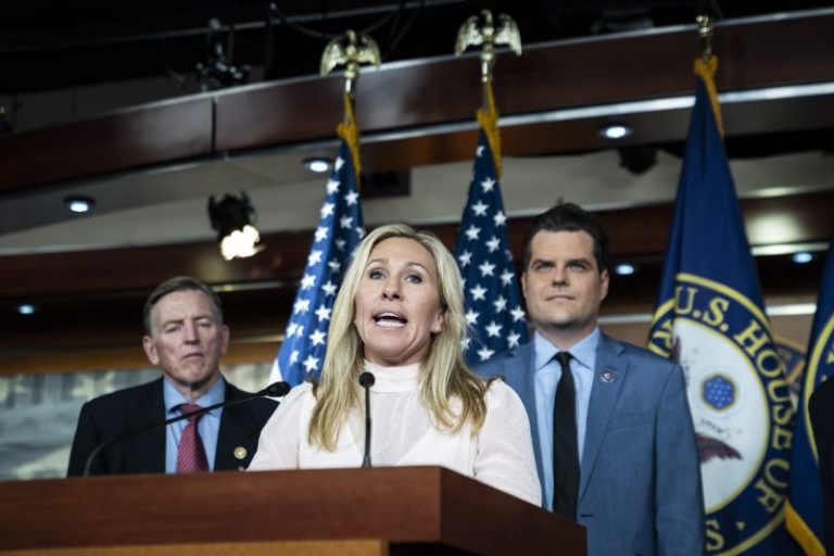 Republicans install Reps. Greene, Gosar on House committees
