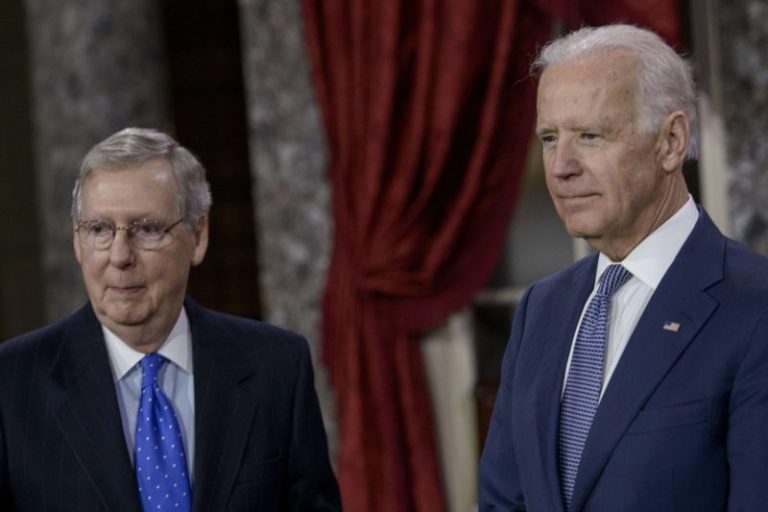 As McCarthy struggles in House, McConnell to appear with Biden in Ky.