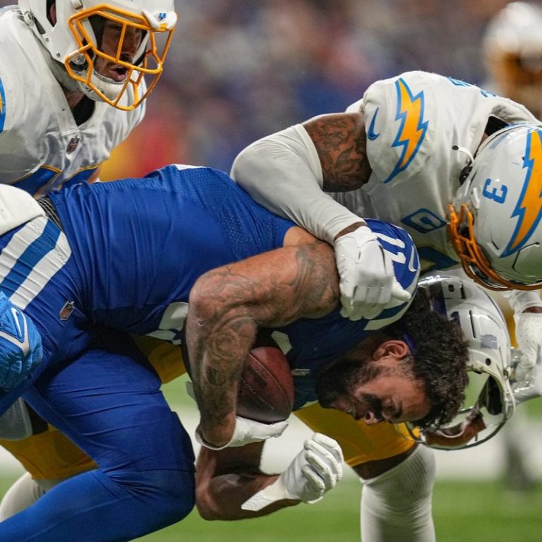 Chargers S Derwin James fined for illegal hit on Colts receiver