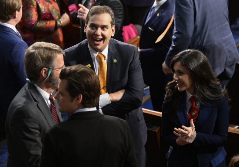 Santos says Sinema offered him words of encouragement. Sinema’s office says they never spoke.