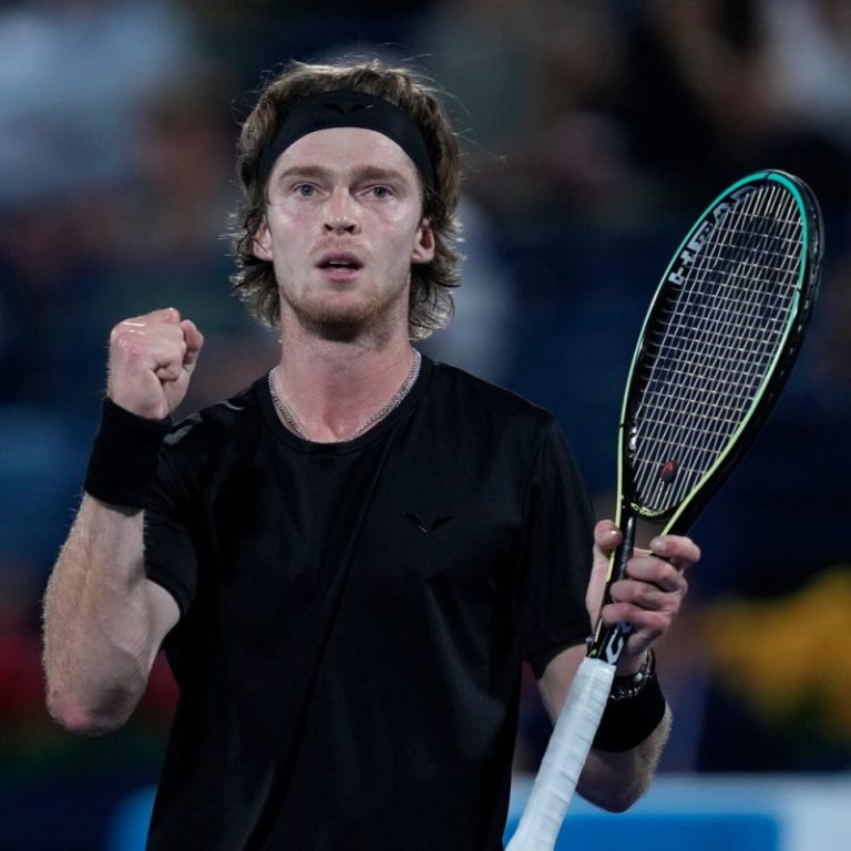 Andrey Rublev calls for peace ahead of all-Russian tennis final Final in Dubai
