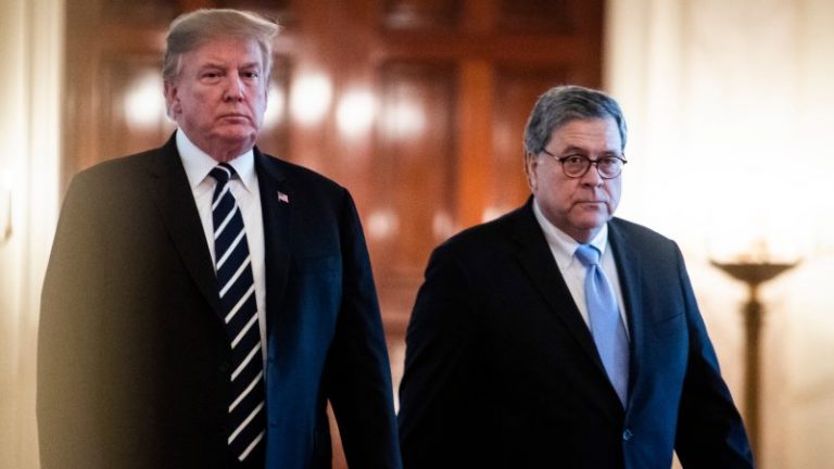 William Barr’s defense of Fox News, parsed