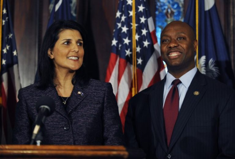 Nikki Haley, Tim Scott converge at S.C. forum as potential 2024 rivals
