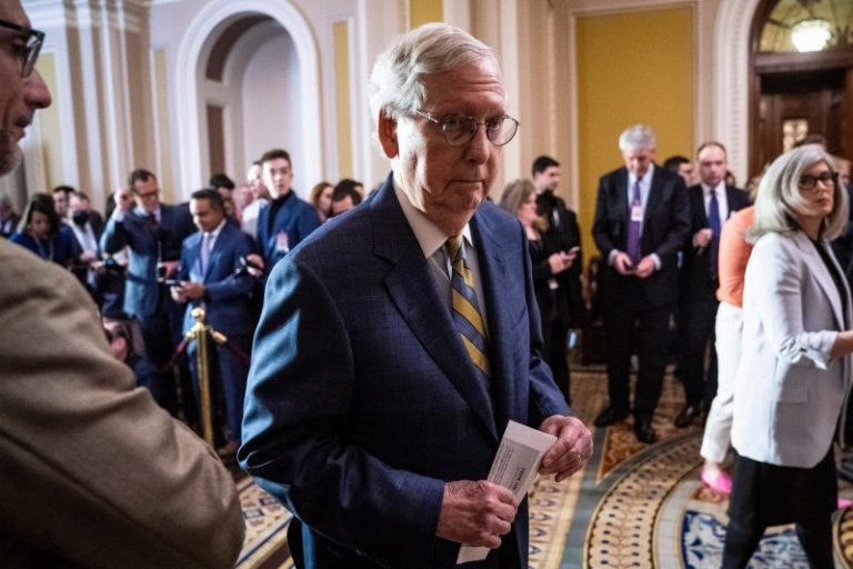 Sen. Mitch McConnell out of rehab facility after a fall