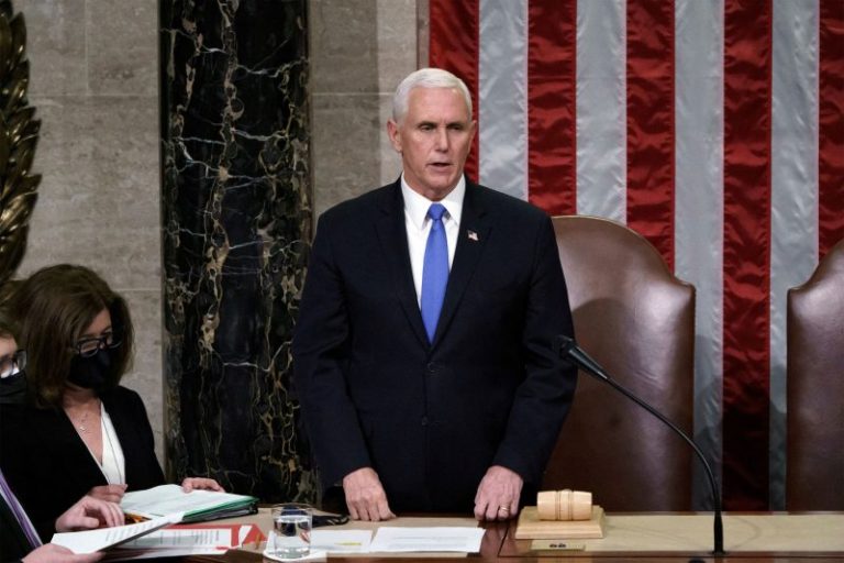 How Pence came to finally blame Trump for Jan. 6 Capitol attack