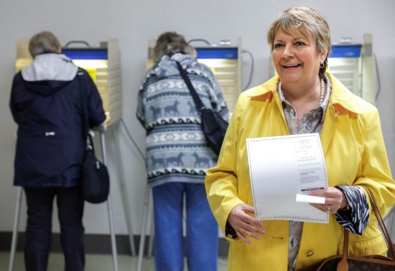 Large turnout expected for Wisconsin court election ahead of abortion case