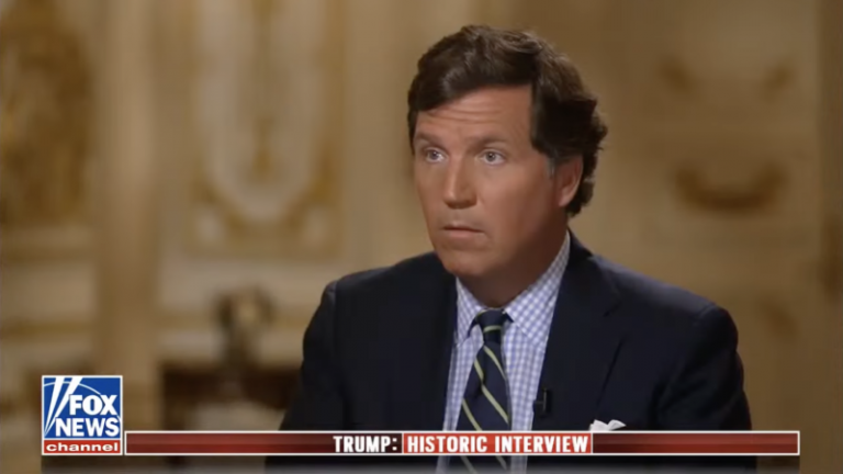 Tucker Carlson gives Donald Trump an hour to say what he wants