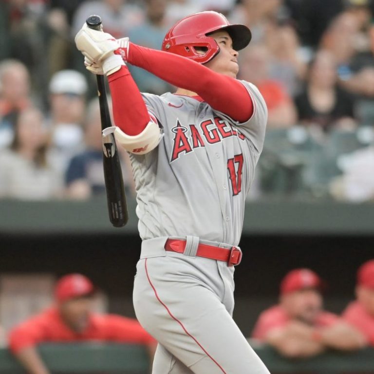 Shohei Ohtani nearly hits for cycle on historic night in Baltimore
