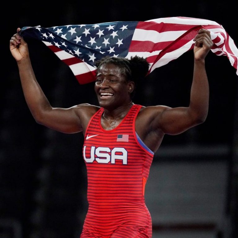 Olympic gold medalist joining WWE, retiring from competitive wrestling