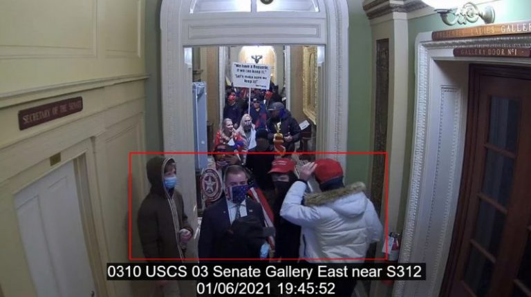 NSA staffer linked to ‘America First’ movement joined Jan. 6 mob