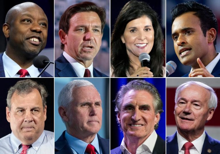 8 presidential candidates qualify for Wednesday’s first Republican debate