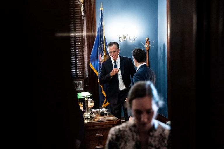 Mitt Romney says he will not seek a second term in the Senate