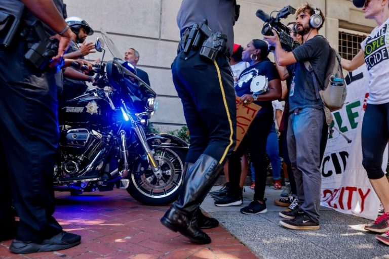 Atlanta ‘Cop City’ protesters indicted under law used to target mob bosses