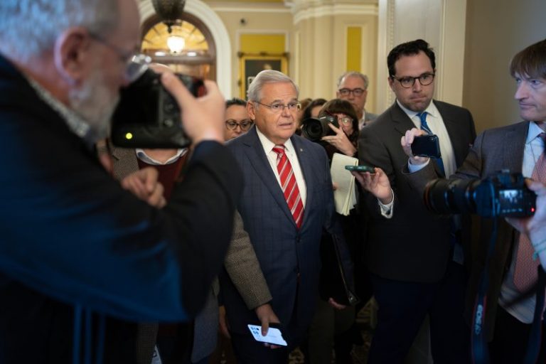 Under indictment, Sen. Menendez won’t attend classified briefing on Israel