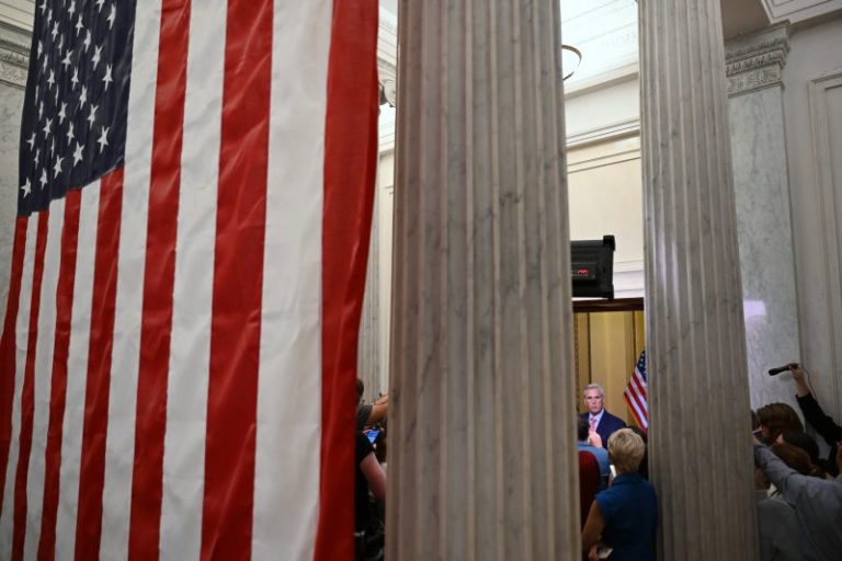 At GOP dinner in rural Wisconsin, mixed reactions to McCarthy’s ouster