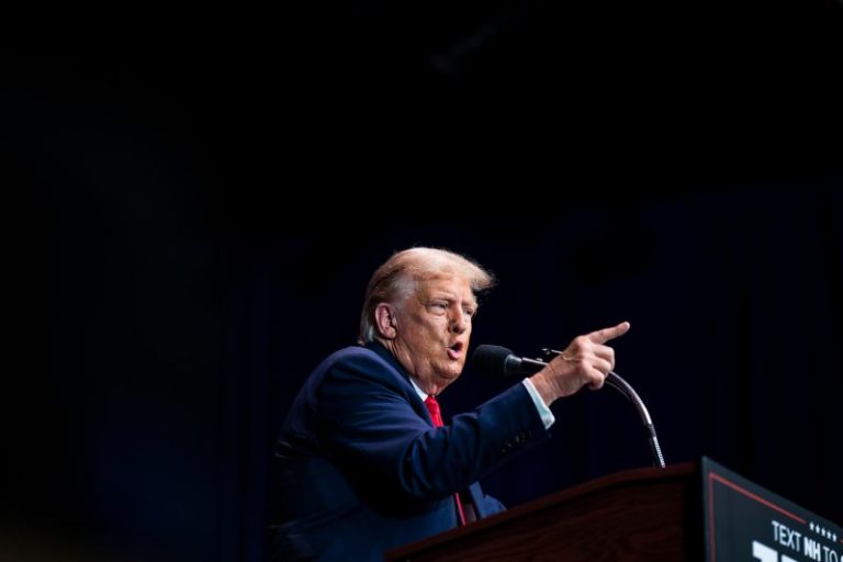 Trump maintains lead in Iowa poll while Haley ties for second with DeSantis