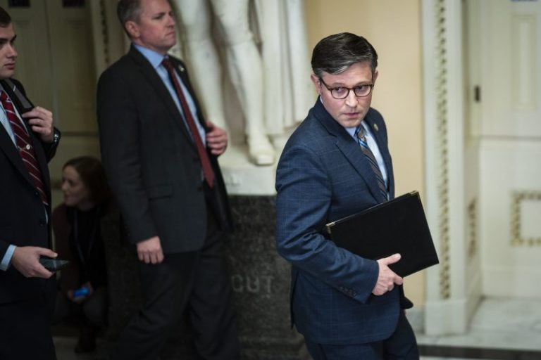 House Speaker Mike Johnson used faith in campaign against gay rights