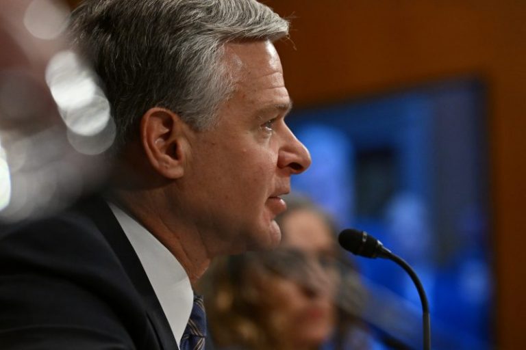 On podcast, FBI director pushes back sharply against critics