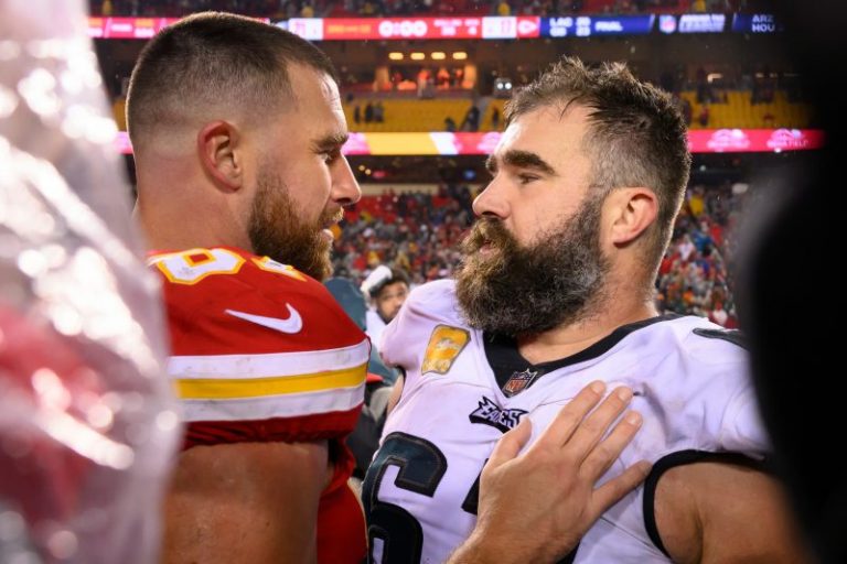 NFL’s Travis Kelce joins Taylor Swift at the top of Billboard charts