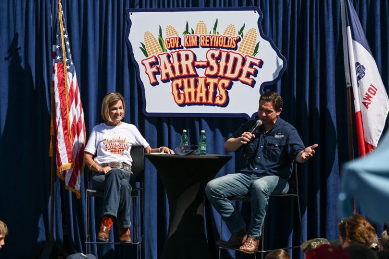 Iowa Gov. Kim Reynolds to endorse DeSantis over Trump for president