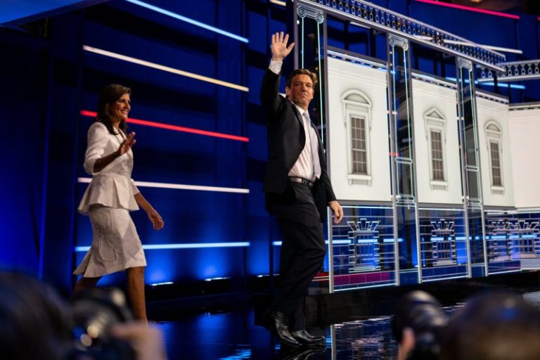 Ron DeSantis says Trump’s indictments ‘distorted’ GOP presidential race