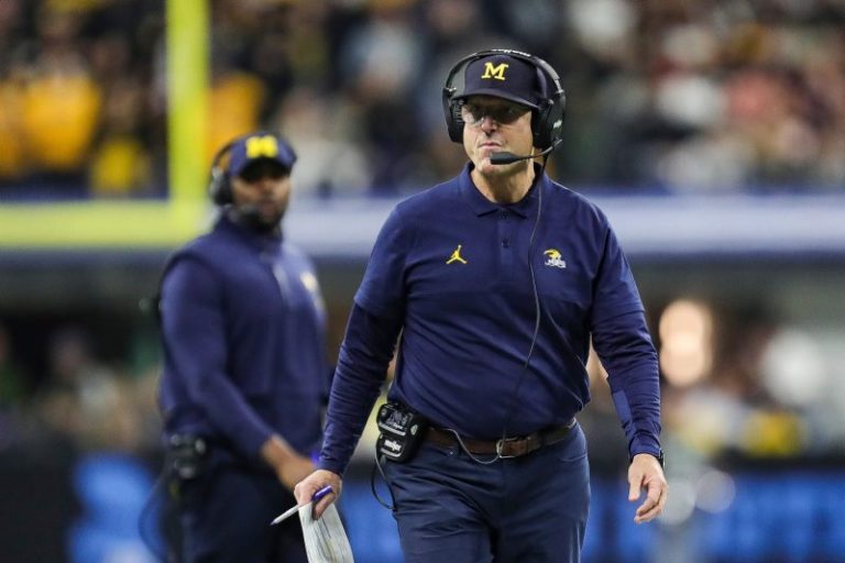 Harbaugh due $1.5 million in bonuses for Michigan’s Big Ten title win