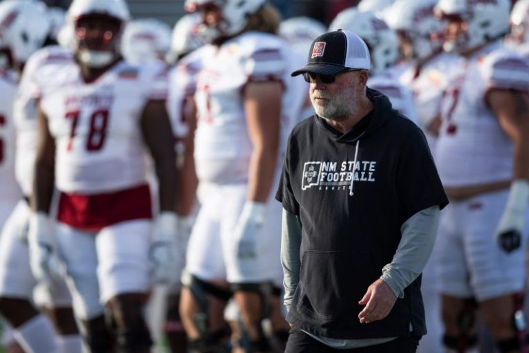 New Mexico State football head coach steps down