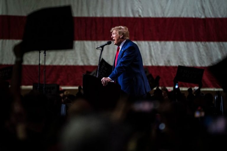 Trump reprises dehumanizing language on undocumented immigrants, warns of ‘invasion’