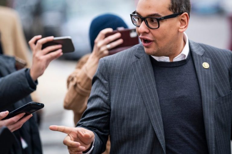 For $350, George Santos will congratulate, cheer or troll you