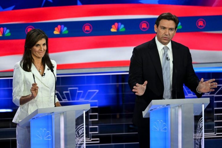 DeSantis, Haley pledge to pardon Trump if he’s convicted