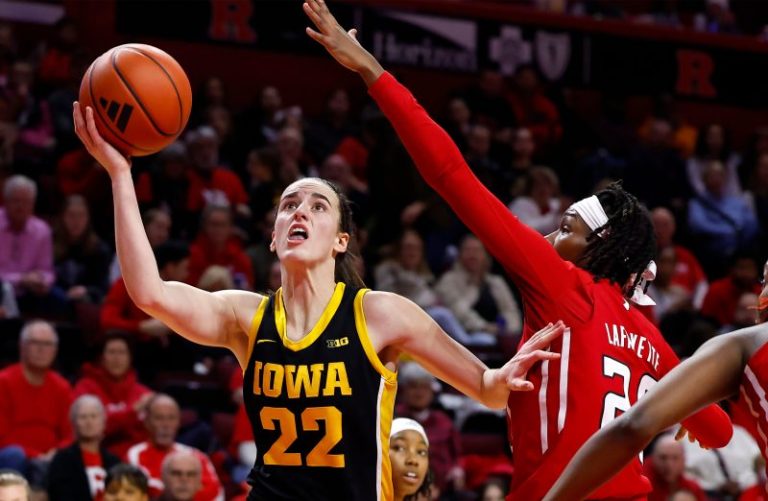Another Caitlin Clark triple-double powers No. 3 Iowa past Rutgers