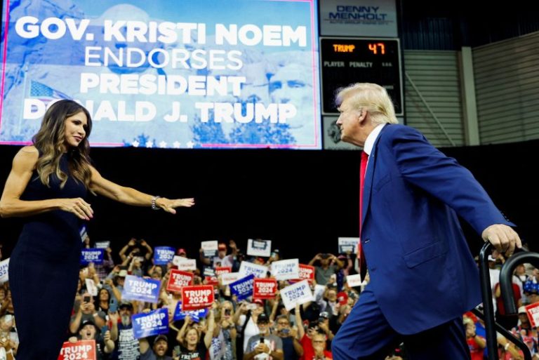 Tribe bars South Dakota governor from its land over her border remarks