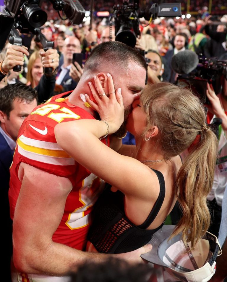What Travis Kelce, Taylor Swift said to each other after Super Bowl