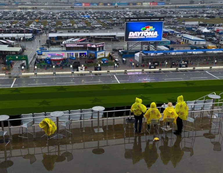 Daytona 500, NASCAR’s season opener, postponed due to rain
