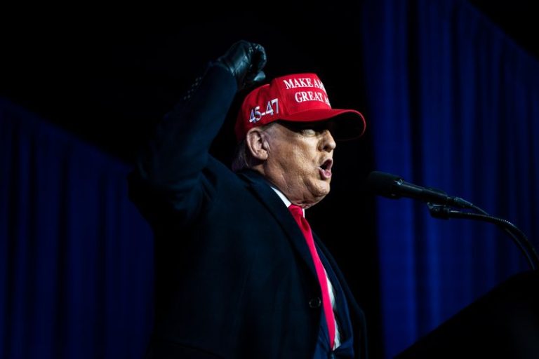 Trump compares death of Putin critic Navalny to his legal troubles