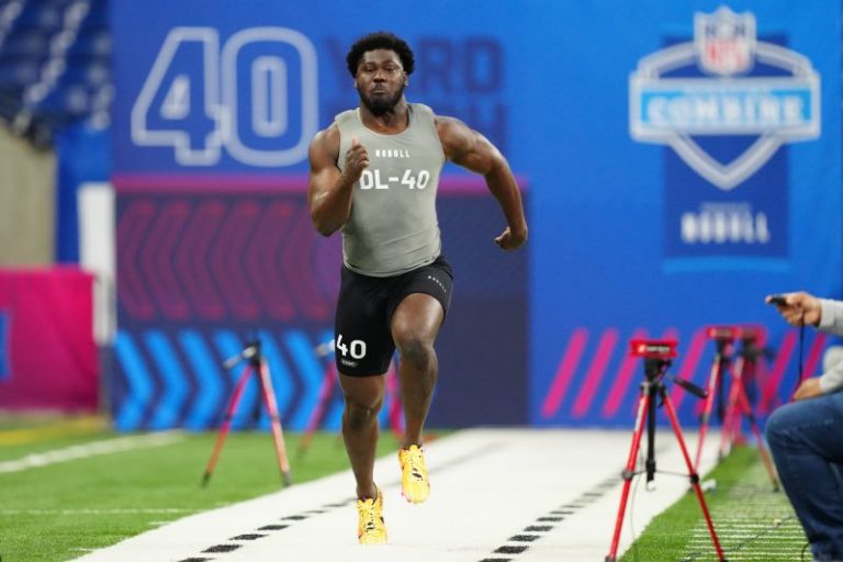 Who are the fastest NFL draft prospects in 2024?