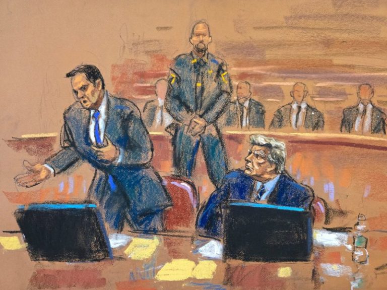 Trump’s increasingly charged criminal trial