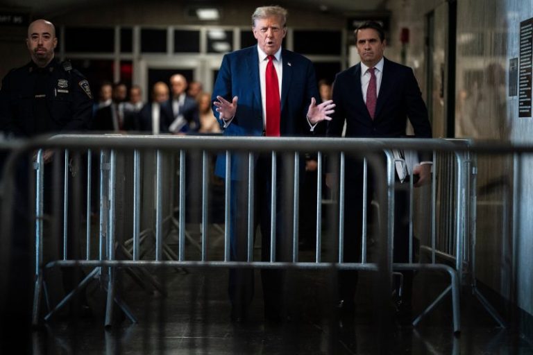 How Trump’s trial is playing, politically