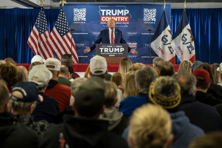 Trump embraces woman convicted of Jan. 6 crimes, helps raise money for legal costs