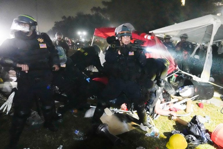 Biden confronts campus protests; Trump hedges on accepting election results