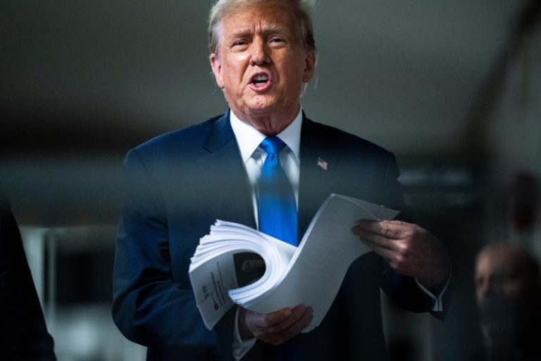 In the trial, like the election, Trump’s base is inoculated against loss