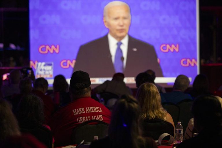 At Georgia debate watch parties, cheer for Republicans and worry for Democrats