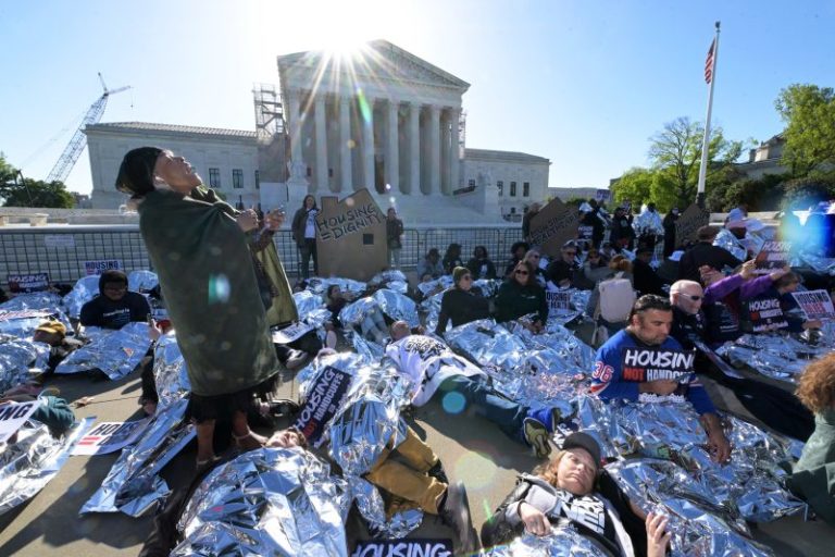 Supreme Court says cities can ban homeless from sleeping outside