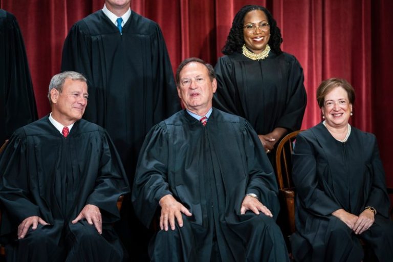 Alito’s account of the upside-down flag doesn’t fully add up. Here’s why.