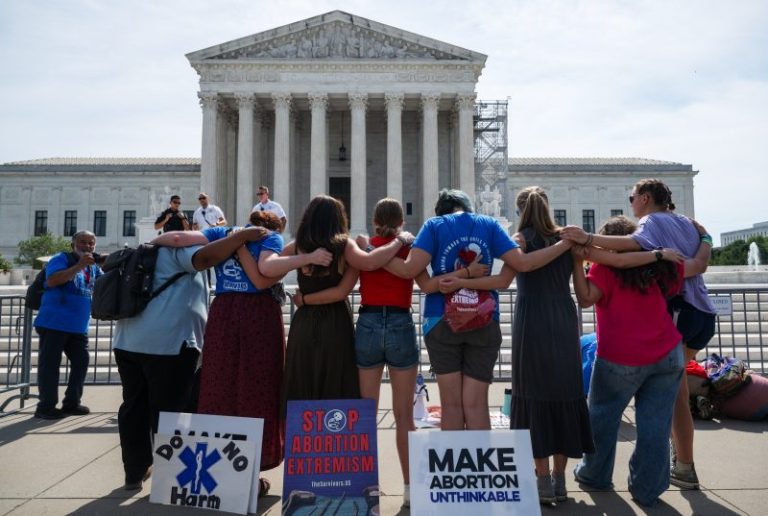 Supreme Court would allow emergency abortions for now, early opinion says