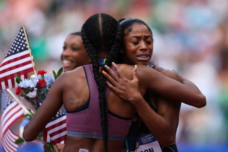 Hurdles stars get emotional: ‘This is for the hood babies’
